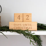 Christmas Countdown Blocks