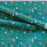 Gift Wrap Roll || Vintage Winter Gear