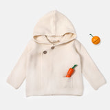 Milan Knit Hooded Baby Jacket