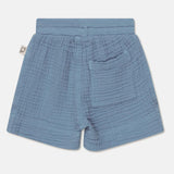 Gauze Baby Bermuda Shorts || Sky Blue