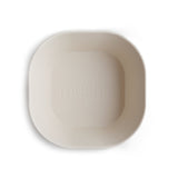 Square Dinnerware Bowls || Ivory