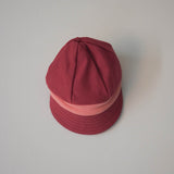 Hat & Legging Set || Dusty Red w/ Salmon Pink