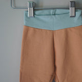 Hat & Legging Set || Powder Blue w/ Salmon