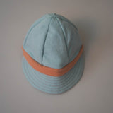 Hat & Legging Set || Powder Blue w/ Salmon