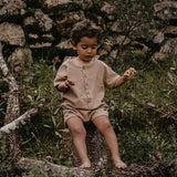 The Explorer Playsuit || Clay