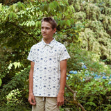 Short Sleeve Polo || Natural Captain and Crew