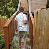 Short Sleeve Polo || Natural Captain and Crew