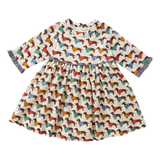 Olive Dress || Dachshunds