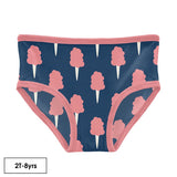 Bamboo Underwear || Navy Cotton Candy
