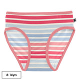 Bamboo Underwear || Cotton Candy Stripe
