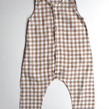 The Gingham Playsuit || Bronze Gingham
