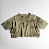 The Tie-Dye Oversized Tee || Olive & Sage
