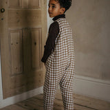 The Gingham Playsuit || Bronze Gingham