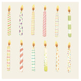 Birthday Candles Cocktail Napkins || Set of 20