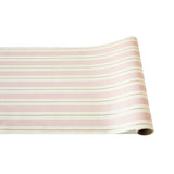 Pink & Gold Awning Stripe || Table Runner