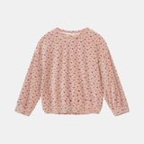 Velour Baby Sweatshirt || Soft Pink