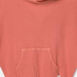 Waffle Sleeveless Hoodie || Coral