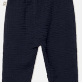 Gauze Baby Pants || Dark Blue