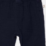 Gauze Baby Pants || Dark Blue