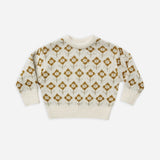 Knit Pullover || Vintage Floral