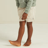 Boardshort || Grey Stripe