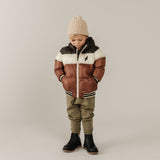 Puffer Jacket || Color Block