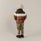Puffer Jacket || Color Block