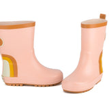 Natural Rubber Boots || Rainbow Shell