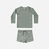 Rashguard Boys Set || Aqua