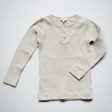 The Ribbed Top || Ecru