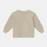 Organic Gauze T-Shirt || Stone