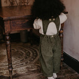 The Vintage Corduroy Jumpsuit || Olive
