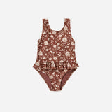 Skirted One-Piece || Wild Floral