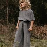 The Muslin Top || Lead Gray
