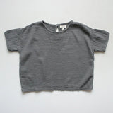 The Muslin Top || Lead Gray