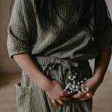 The Muslin Top || Sage