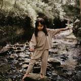 The Oversized Tee || Sand