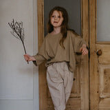 The Oversized Tee || Sand