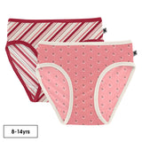 Bamboo Underwear Set || Strawberry Candy Cane & Baby Berries