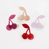 Cherry Hair Clips