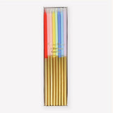 Gold Dipped Rainbow Mix Candles