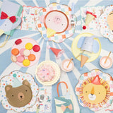 Animal Parade Die Cut Plates || Set of 8