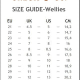 Natural Rubber Boots || Rainbow Shell