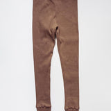 Women's Ribbed Legging || Cinnamon
