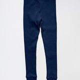 Women's Ribbed Legging || Indigo