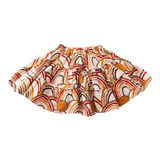 Allie Skirt || Antique White Rainbows