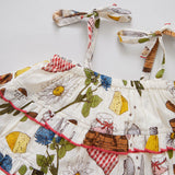 Baby Girls Garden Set || Parisian Picnic