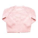 Girls Blossom Sweater || Rose