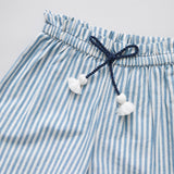Girls Theodore Pant || Blue Skinny Stripe