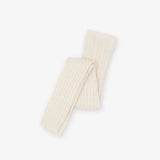 Cable Knit Tights || Cream